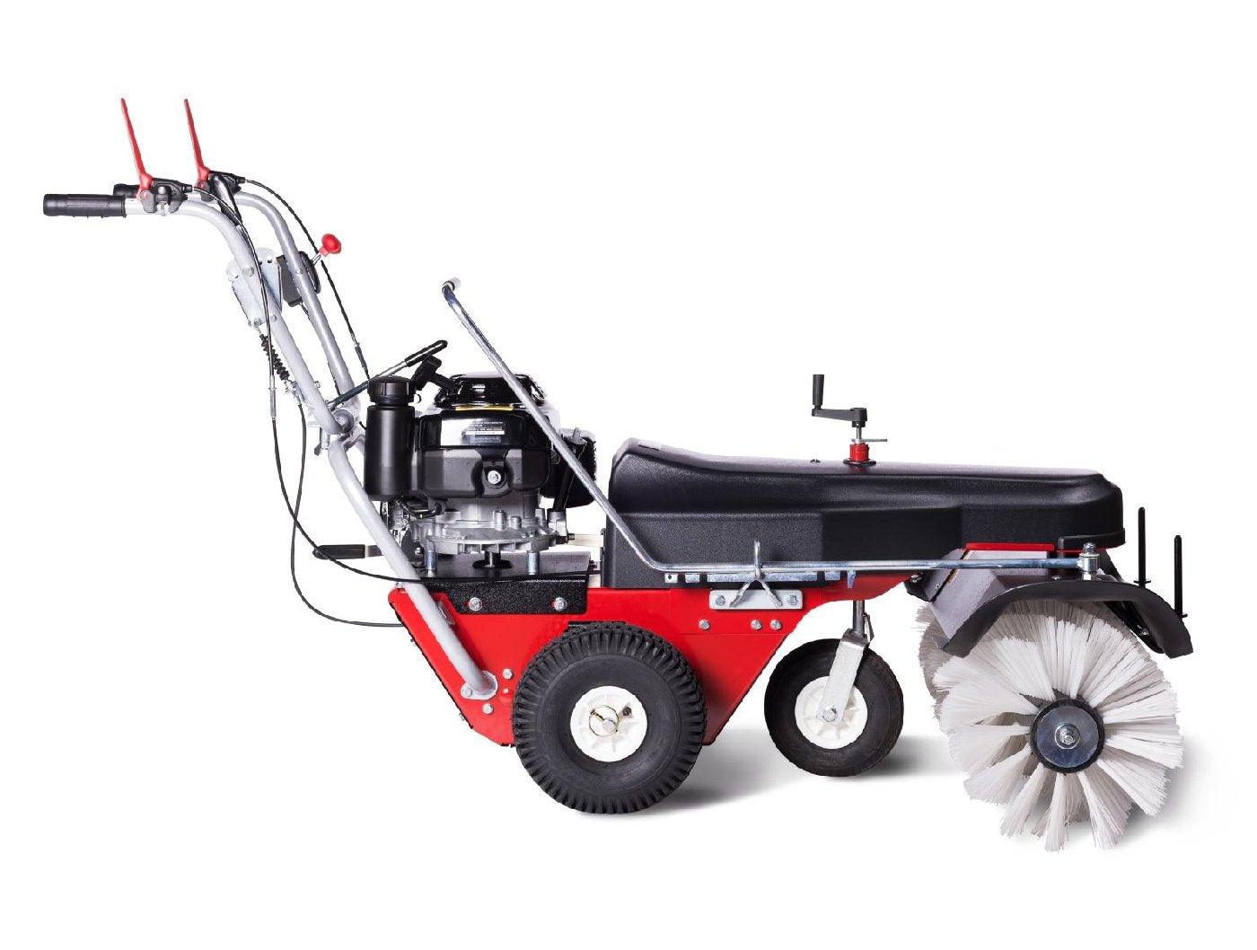 4F Schmutz- und Schneekehrmaschine Limpar 102 B&S mit Kehrbürstensatz - Image 4
