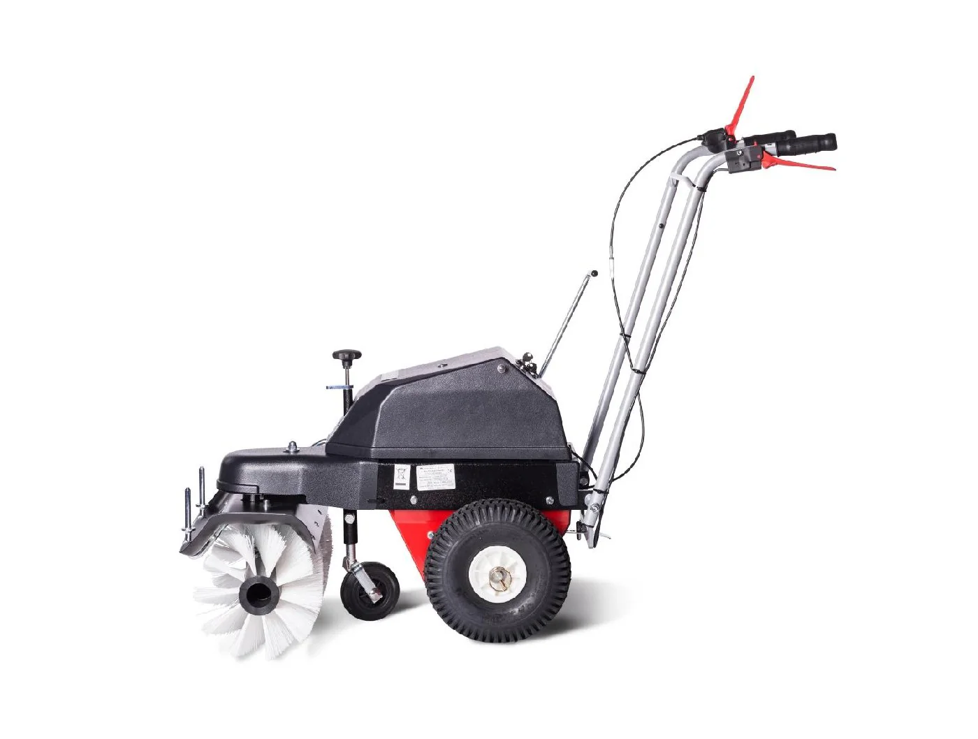 4F Schmutz- und Schneekehrmaschine Limpar Akku 26 mit Winterkehrbürstensatz - Image 3