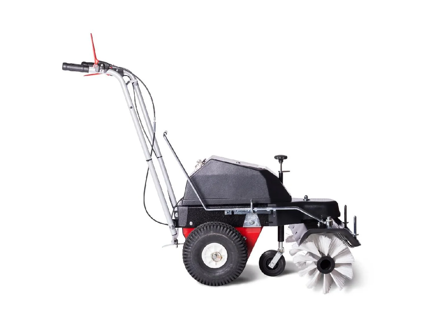4F Schmutz- und Schneekehrmaschine Limpar Akku 26 mit Winterkehrbürstensatz - Image 5