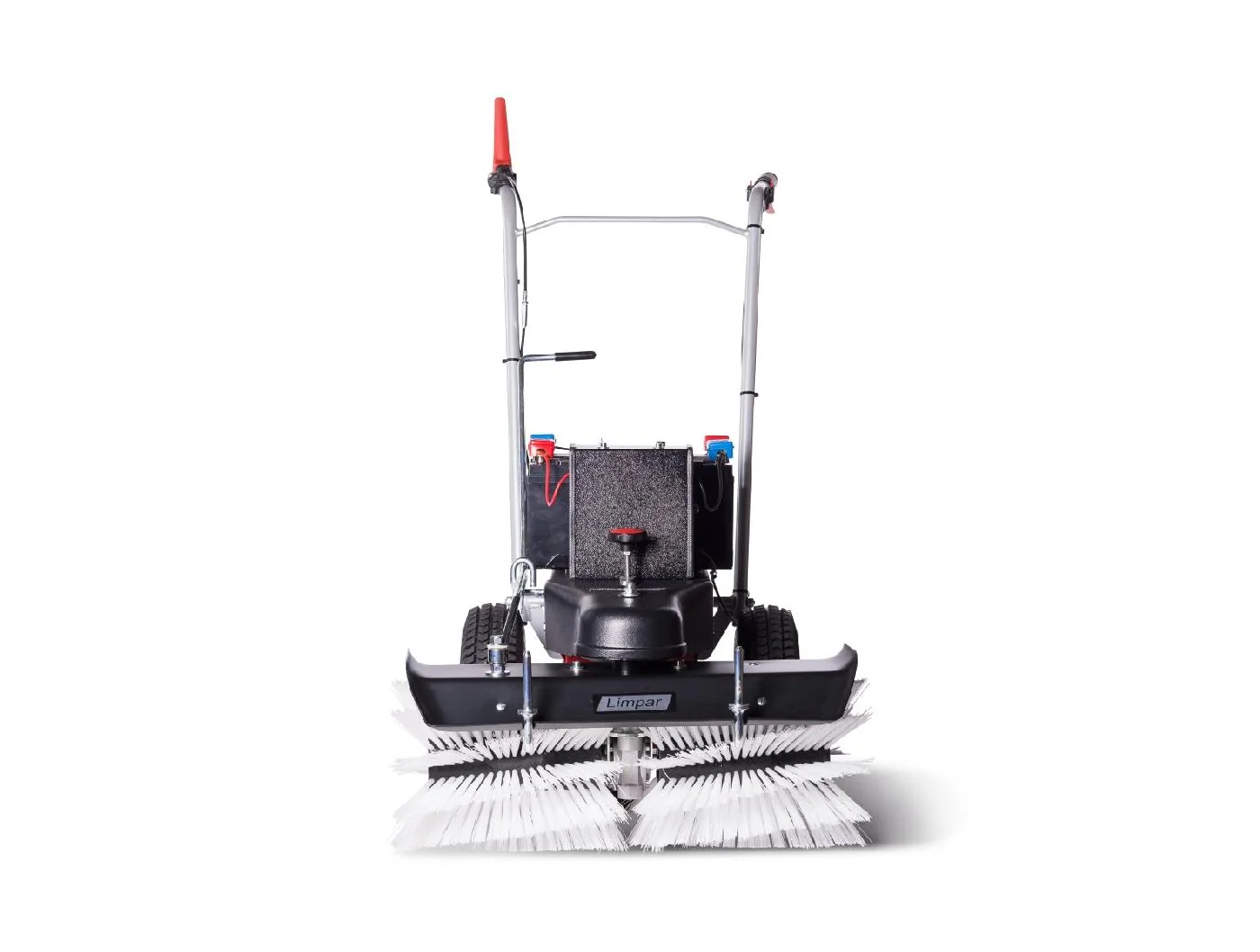 4F Schmutz- und Schneekehrmaschine Limpar Akku 52 mit Seitenbesen Links - Image 5