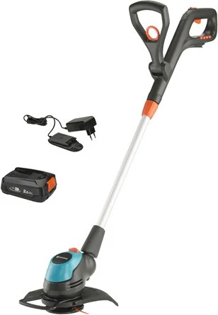 Gardena Akku-Trimmer Set EasyCut Li-23/18 P4A - inklusive Akku und Ladegerät