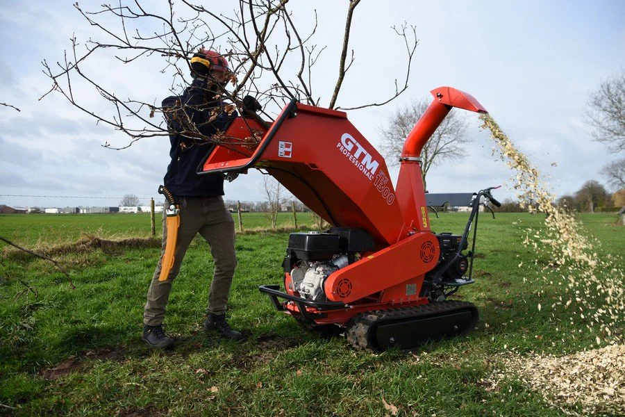 GTM Professional Benzin-Häcksler GTS1300RG Raupenantrieb - Image 3
