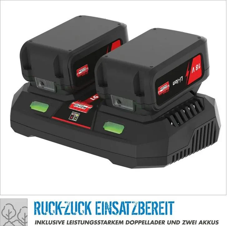 Güde Akku Freischneider FS 36-302-30  - inkl. 2x 18V Akku und Doppelladegerät - Image 6