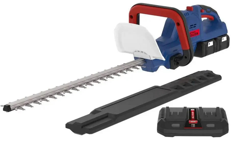 Güde Akku-Heckenschere HS 36-302-30 mit 2x Akkupack und Schnellladegerät