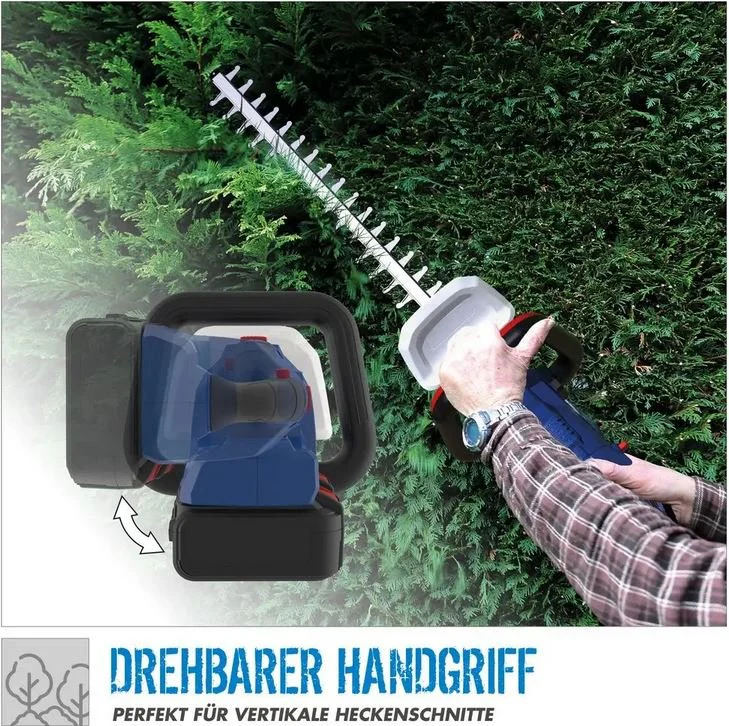 Güde Akku-Heckenschere HS 36-302-30 mit 2x Akkupack und Schnellladegerät - Image 8