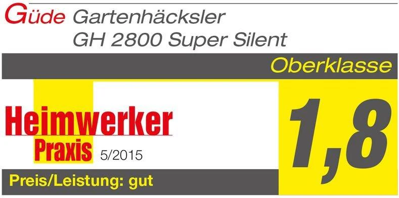 Güde Elektro-Gartenhäcksler GH 2800 Super Silent - Walzenhäcksler - Image 4