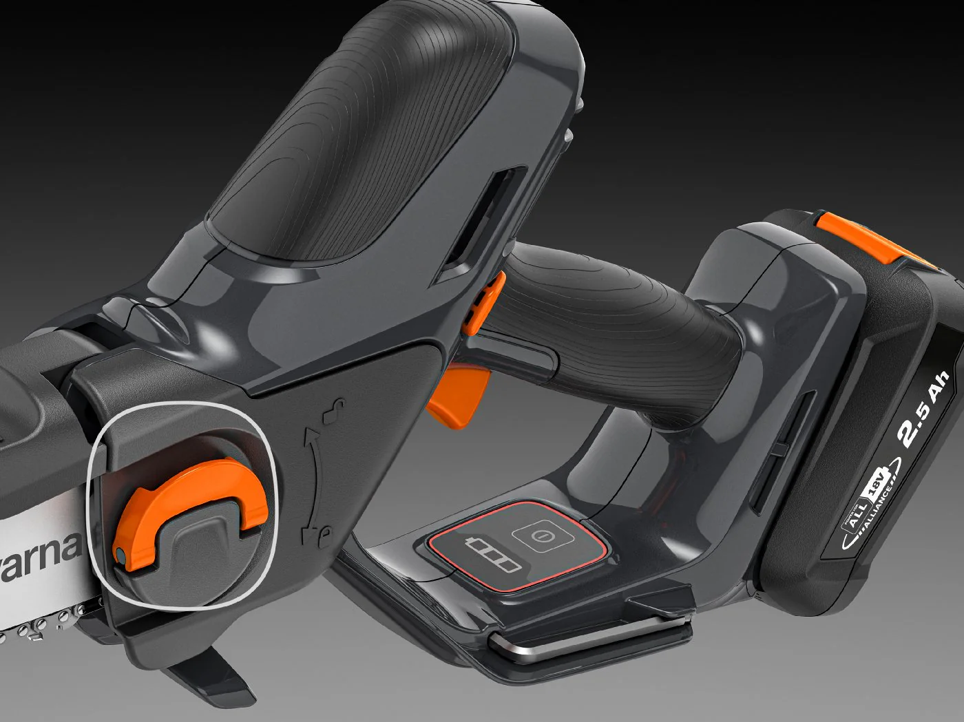 Husqvarna Akku-Astsäge Aspire P5-P4A ohne Akku und Ladegerät - Image 4