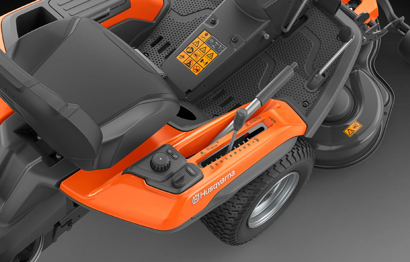Husqvarna Akku-Frontmäher Rider 200iX - Grundgerät ohne Mähdeck - Image 11