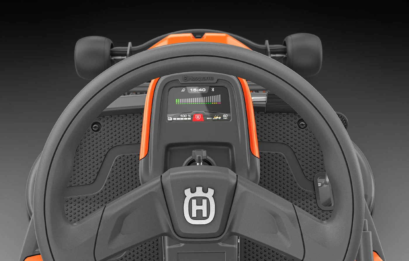 Husqvarna Akku-Frontmäher Rider 200iX - Grundgerät ohne Mähdeck - Image 4