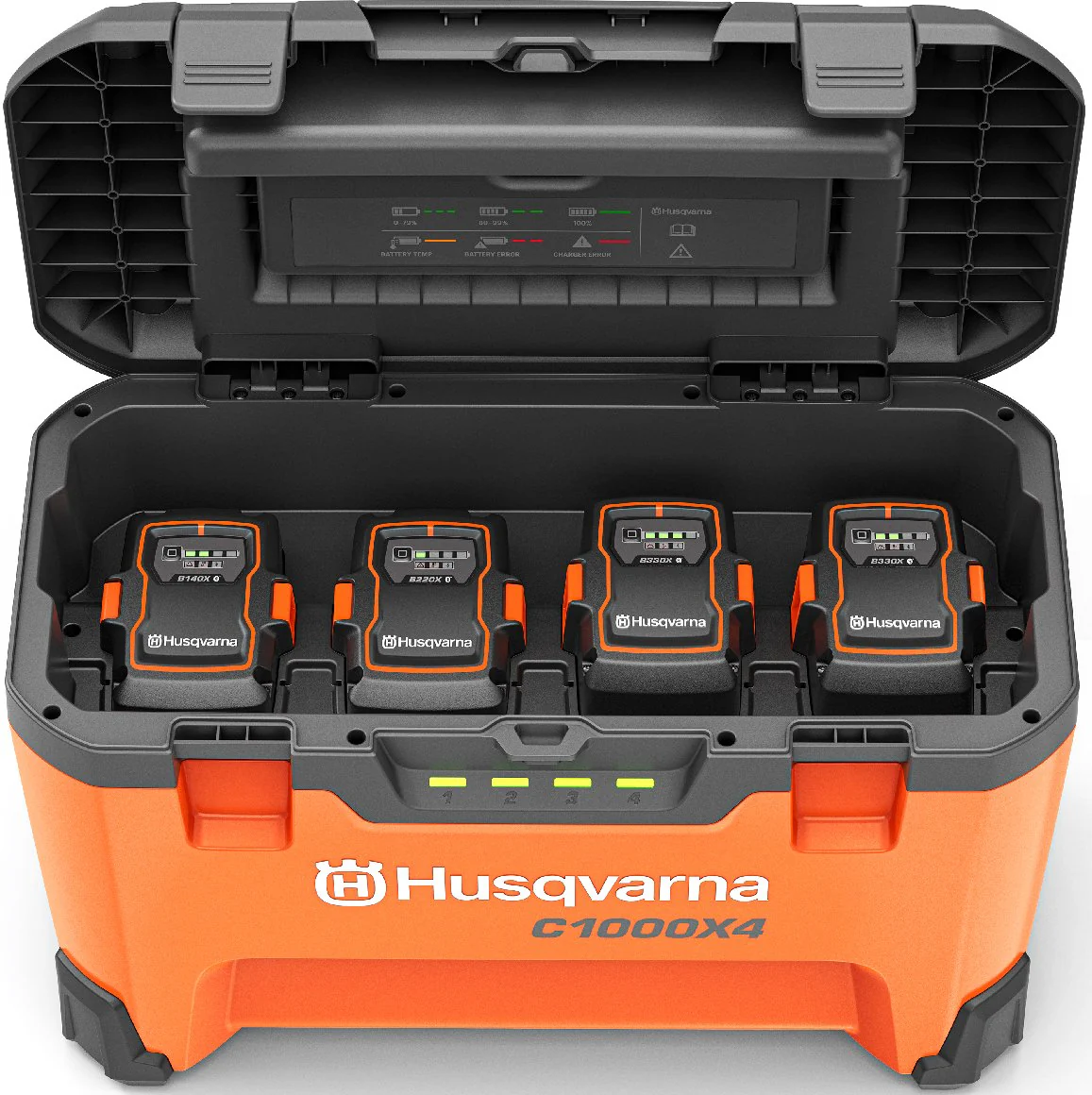 Husqvarna Akku Ladekoffer C1000X4 ohne Akkus - Image 3