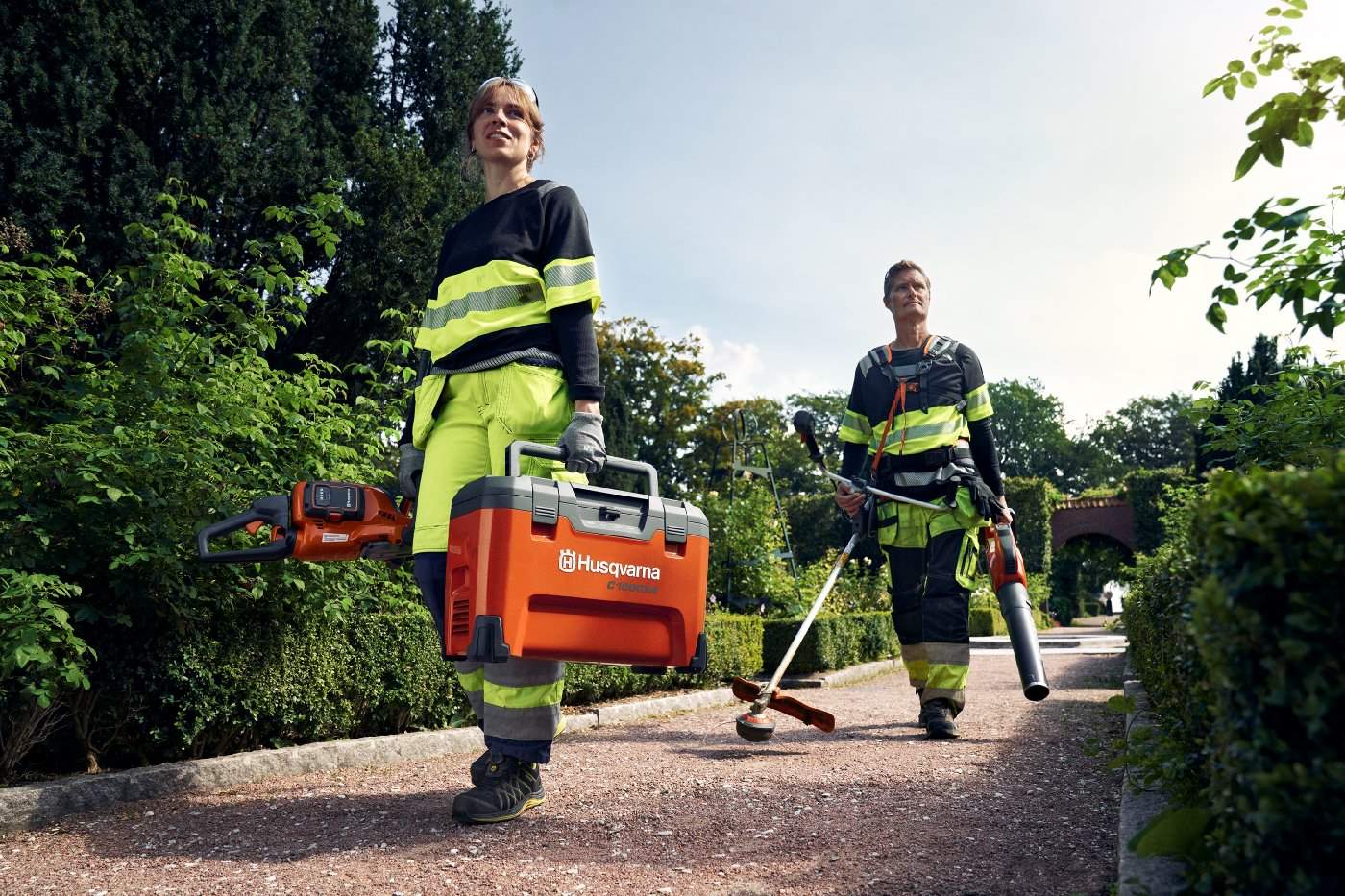 Husqvarna Akku Ladekoffer C1000X4 ohne Akkus - Image 4