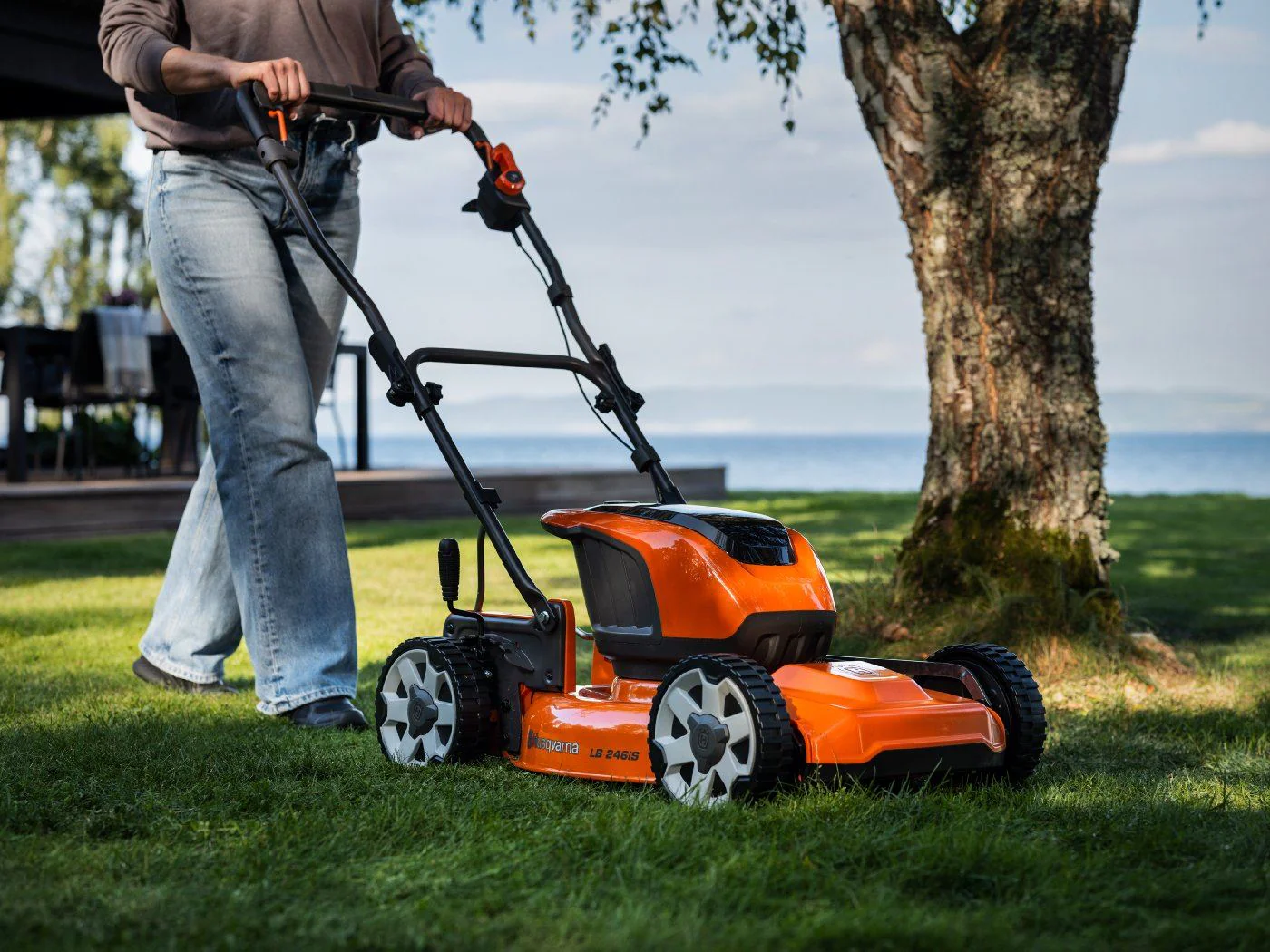 Husqvarna Akku-Mulchmäher LB 246iS ohne Akku und Ladegerät - Image 6