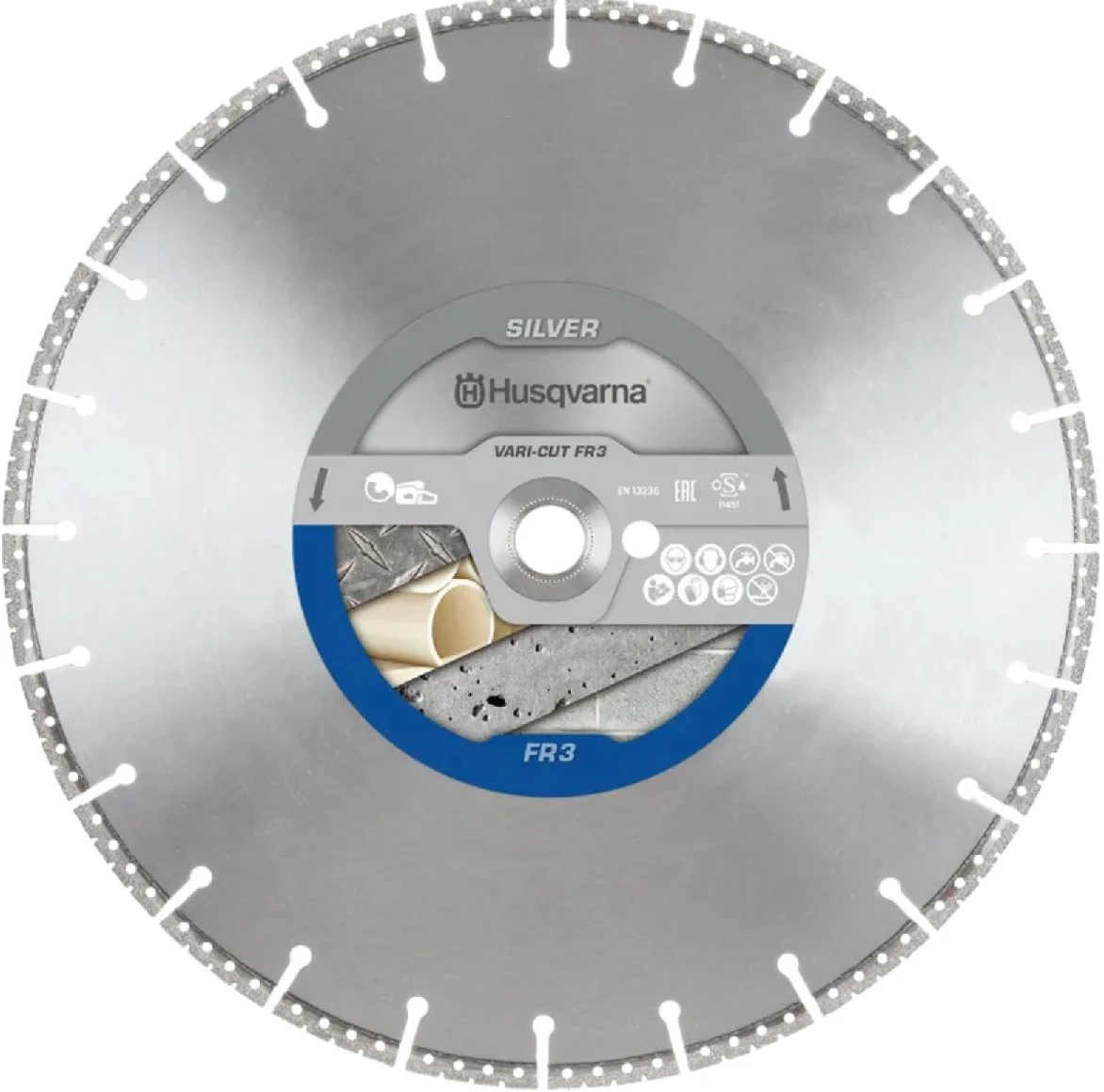 Husqvarna Akku-Trennscheibe VARI-CUT FR3 300 25.4/20 Leistungsgrad Silver