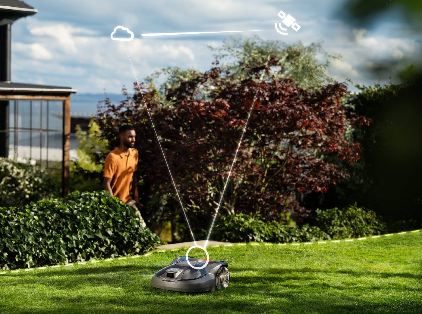 Husqvarna Automower 308V mit Garage - Image 11