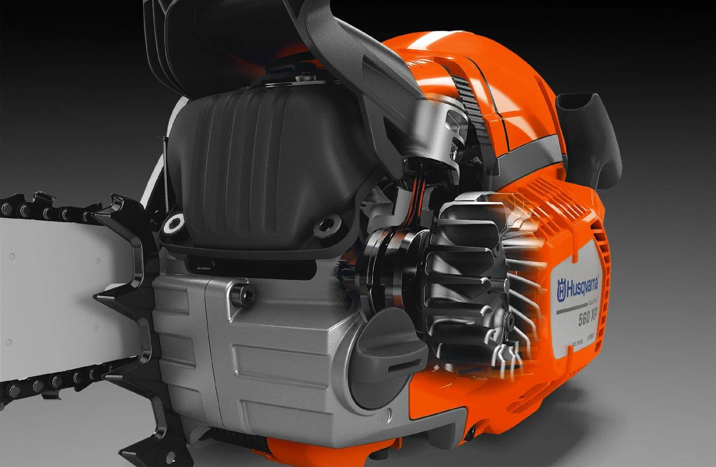 Husqvarna Profi Benzin Motorsäge 592 XP® G / 60 - Image 4
