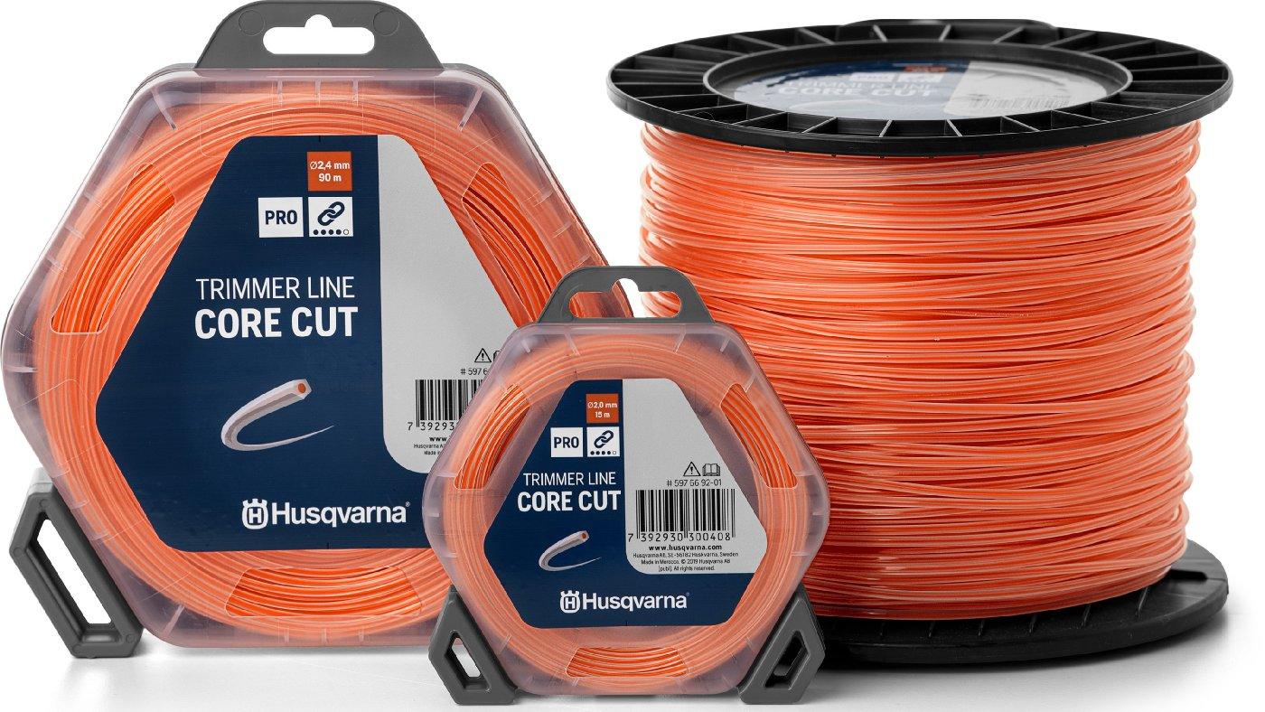 Husqvarna Trimmerfaden Core-Cut 3,0 mm 56 m Länge