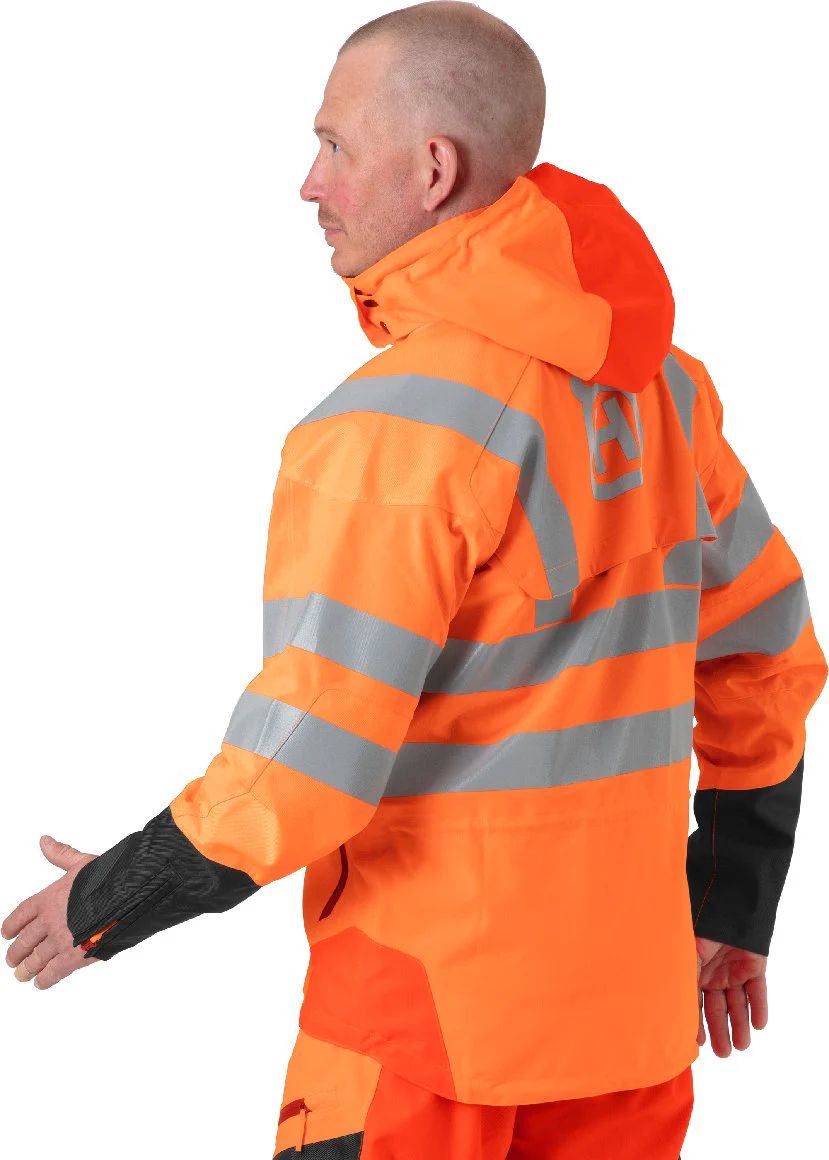 Husqvarna Wetterschutzjacke Technical Vent High Viz - Image 4