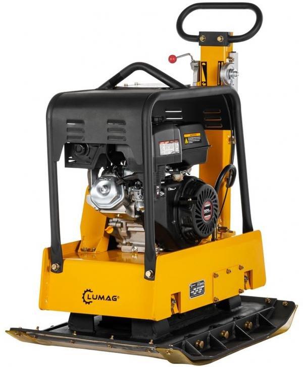 Lumag Benzin-Rüttelplatte RP 300 HPCA inkl. Gummimatte und Fahrwerk - Image 2