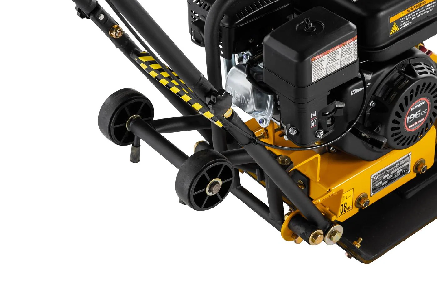 Lumag Benzin-Rüttelplatte RP 700 PRO inkl. Gummimatte und Fahrwerk - Image 4