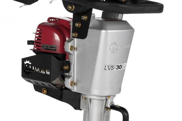 Lumag Benzin-Vibrationsstampfer Honda Motor LVS 30GX - 135mm Stampffuß - Image 3