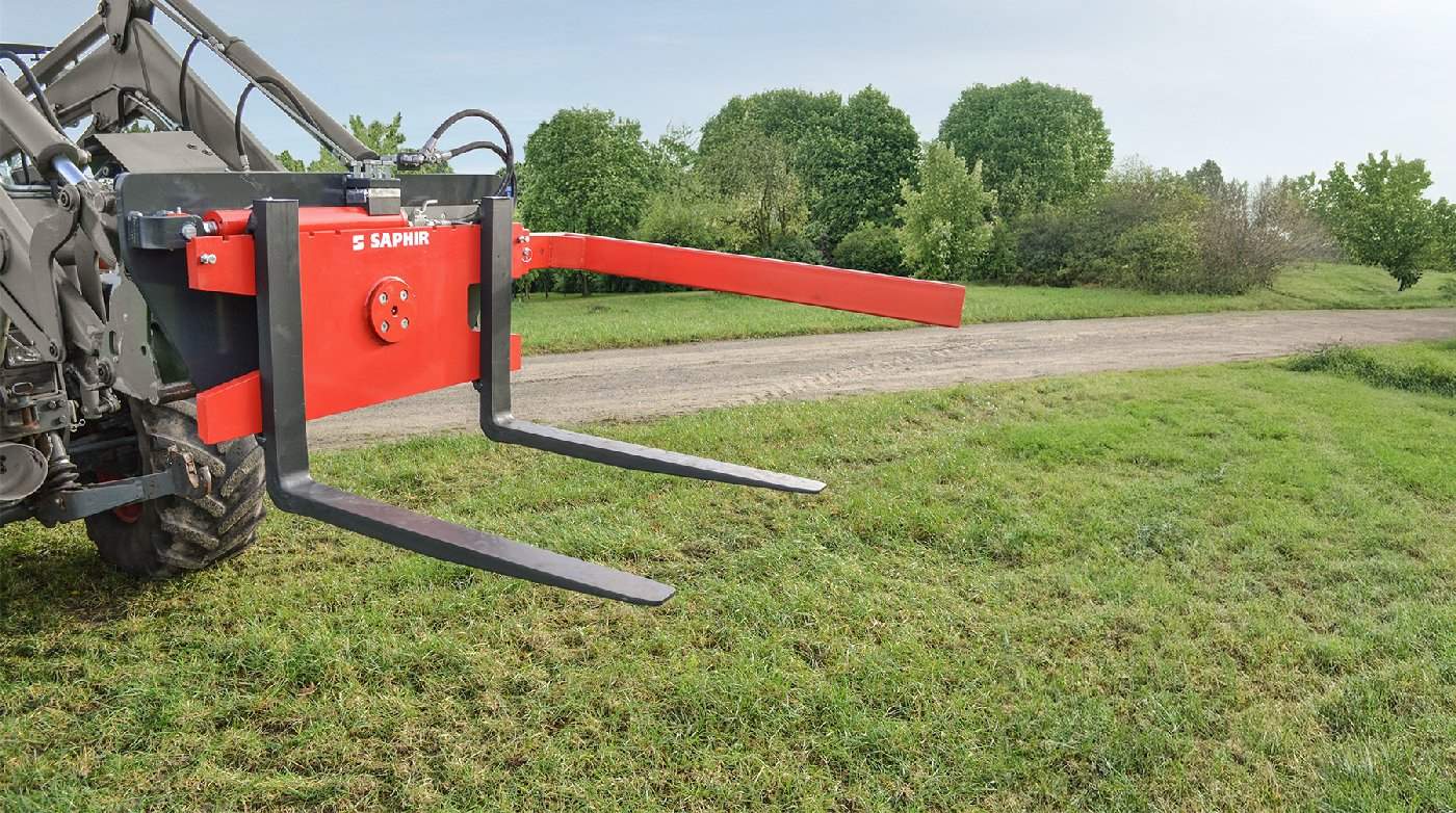 SAPHIR Kistendrehgerät KDG 12/25 120 cm, bis 2,5t mit Euroaufnahme - Image 2
