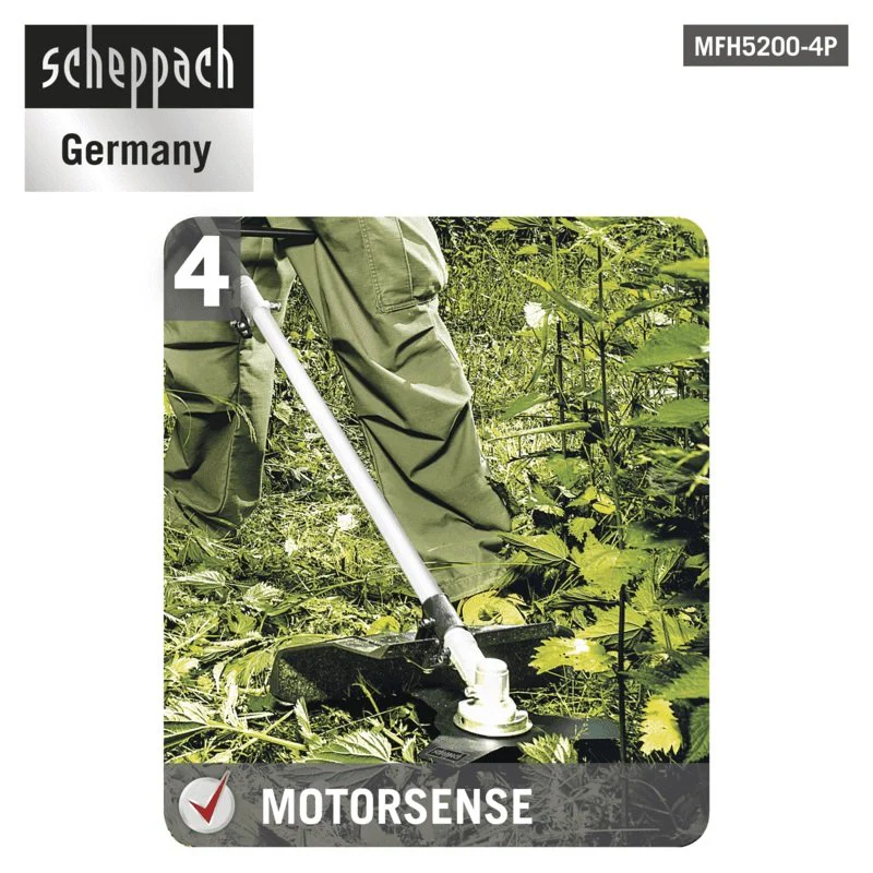 Scheppach Benzin-4 in 1 Multigartengerät MFH5200-4P - Image 4