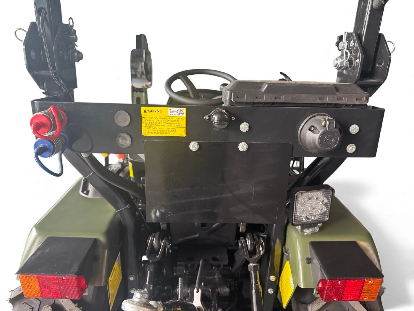 Startrac Allrad-Kleintraktor 22 Nato-Grün mit Radialbereifung + Frontlader inklusive Schaufel - Image 5