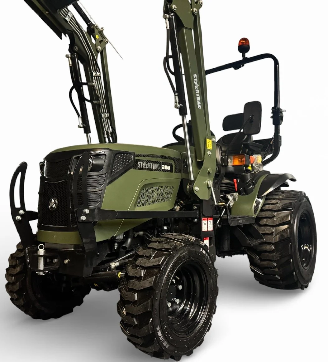 Startrac Allrad-Kleintraktor 26 HST mit Industriebereifung + Frontlader inklusive Schaufel - Image 2