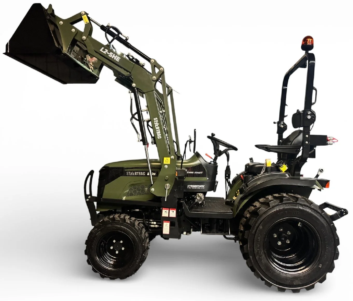 Startrac Allrad-Kleintraktor 26 HST mit Industriebereifung + Frontlader inklusive Schaufel - Image 3