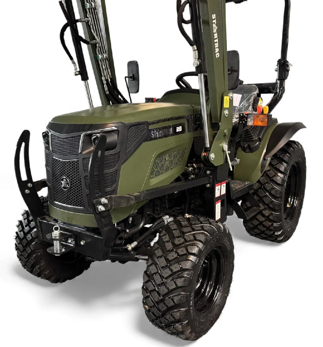 Startrac Allrad-Kleintraktor 26 mit Galaxy-Garden-Pro-Bereifung + Frontlader inklusive Schaufel - Image 2