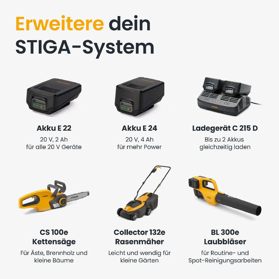 Stiga Akku-Heckenschere HT 300e Kit inkl. Akku und Ladegerät - Image 9
