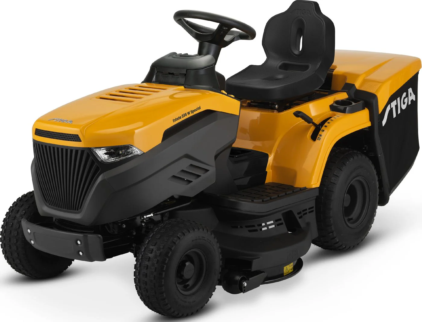 Stiga Rasentraktor Estate 598 W Special HONDA mit Mulchstopfen, Anhängerkupplung und Ladegerät - Image 3