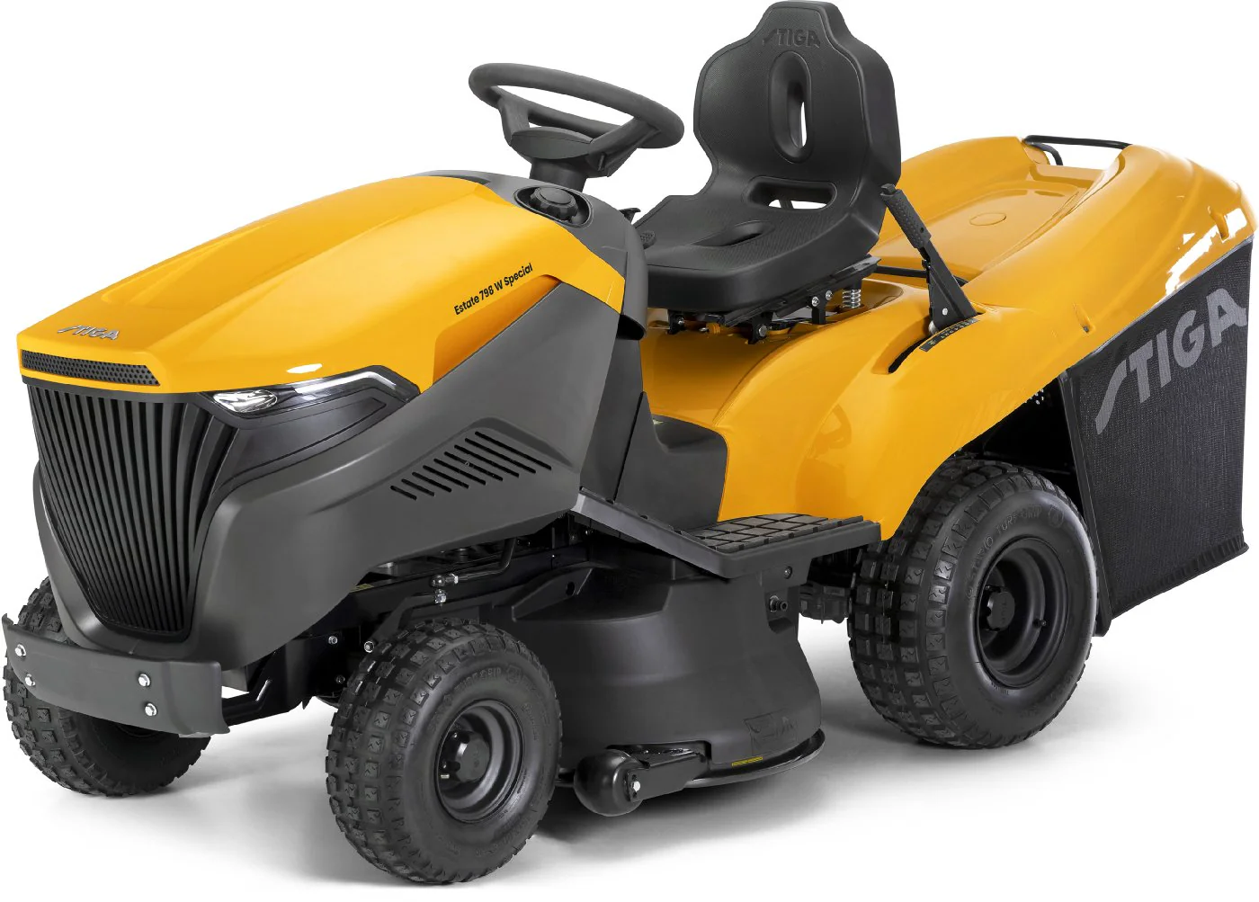 Stiga Rasentraktor Estate 798 W Special HONDA mit Mulchstopfen, Anhängerkupplung und Ladegerät - Image 3
