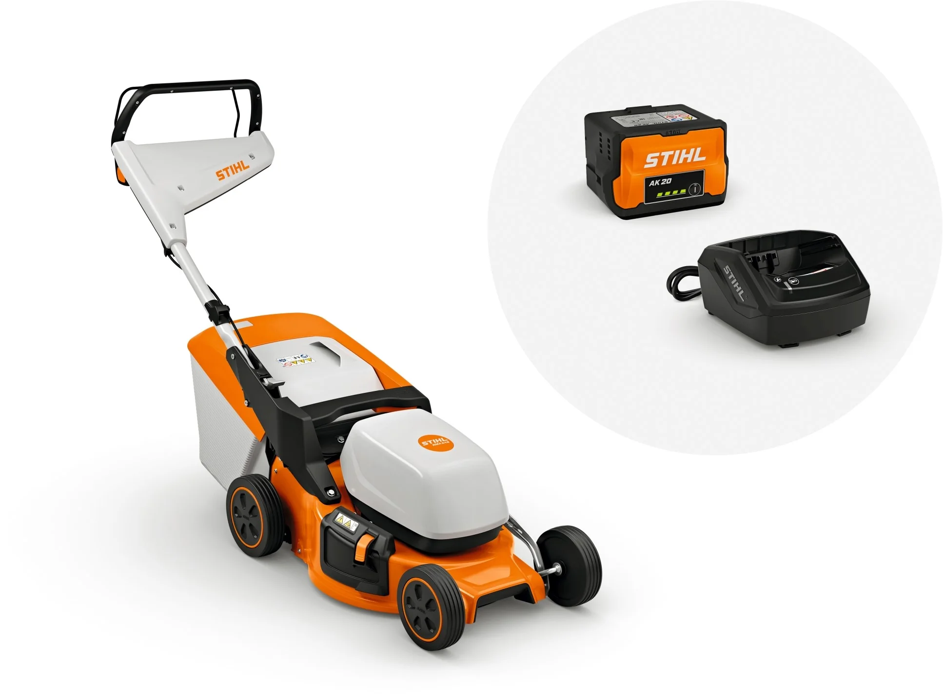 STIHL Akku-Rasenmäher RMA 248, mit Akku AK 20 und Ladegerät AL 101 - Image 3