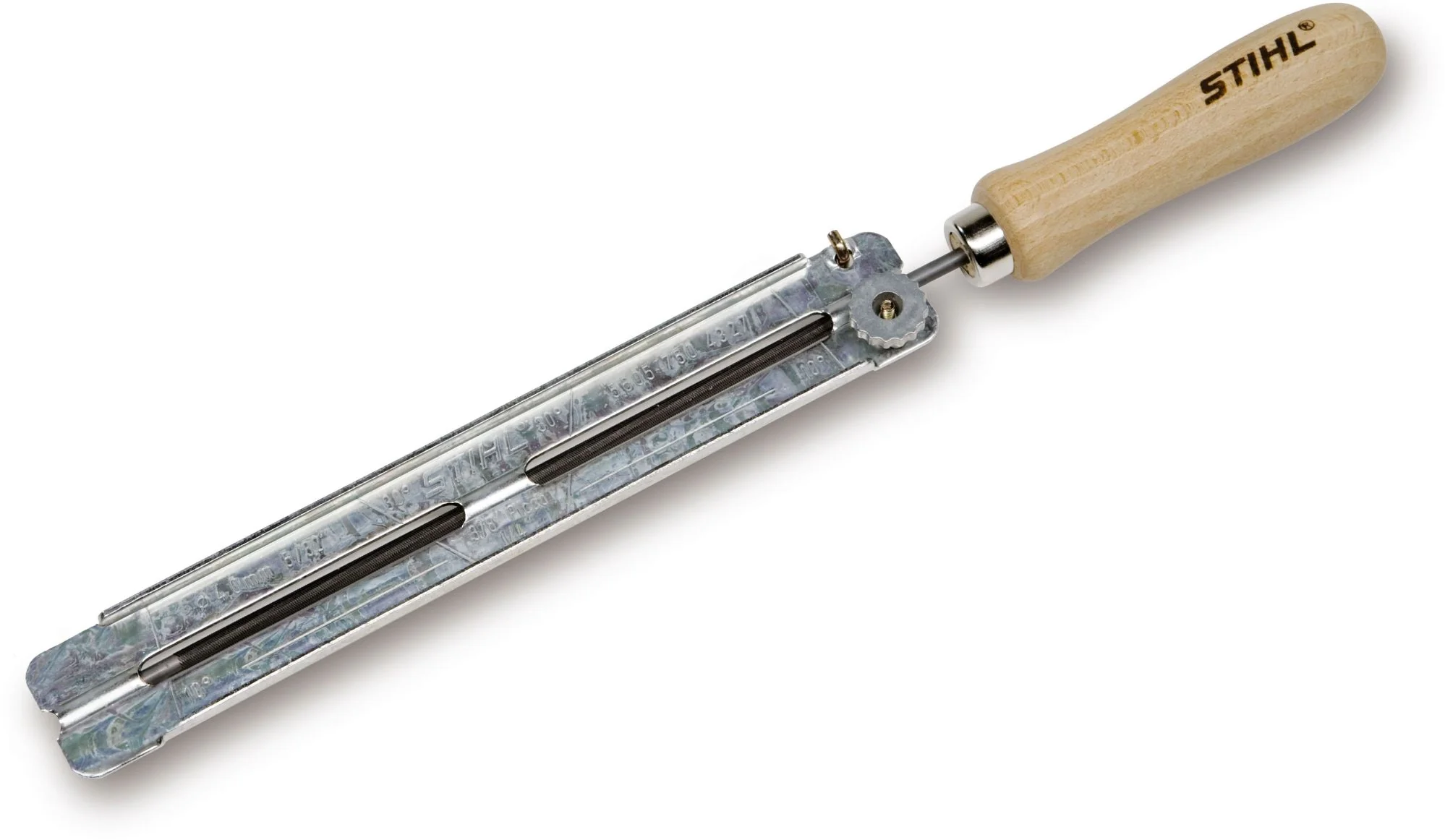 STIHL Feilenhalter mit Rundfeile (für Sägeblätter) - Image 2