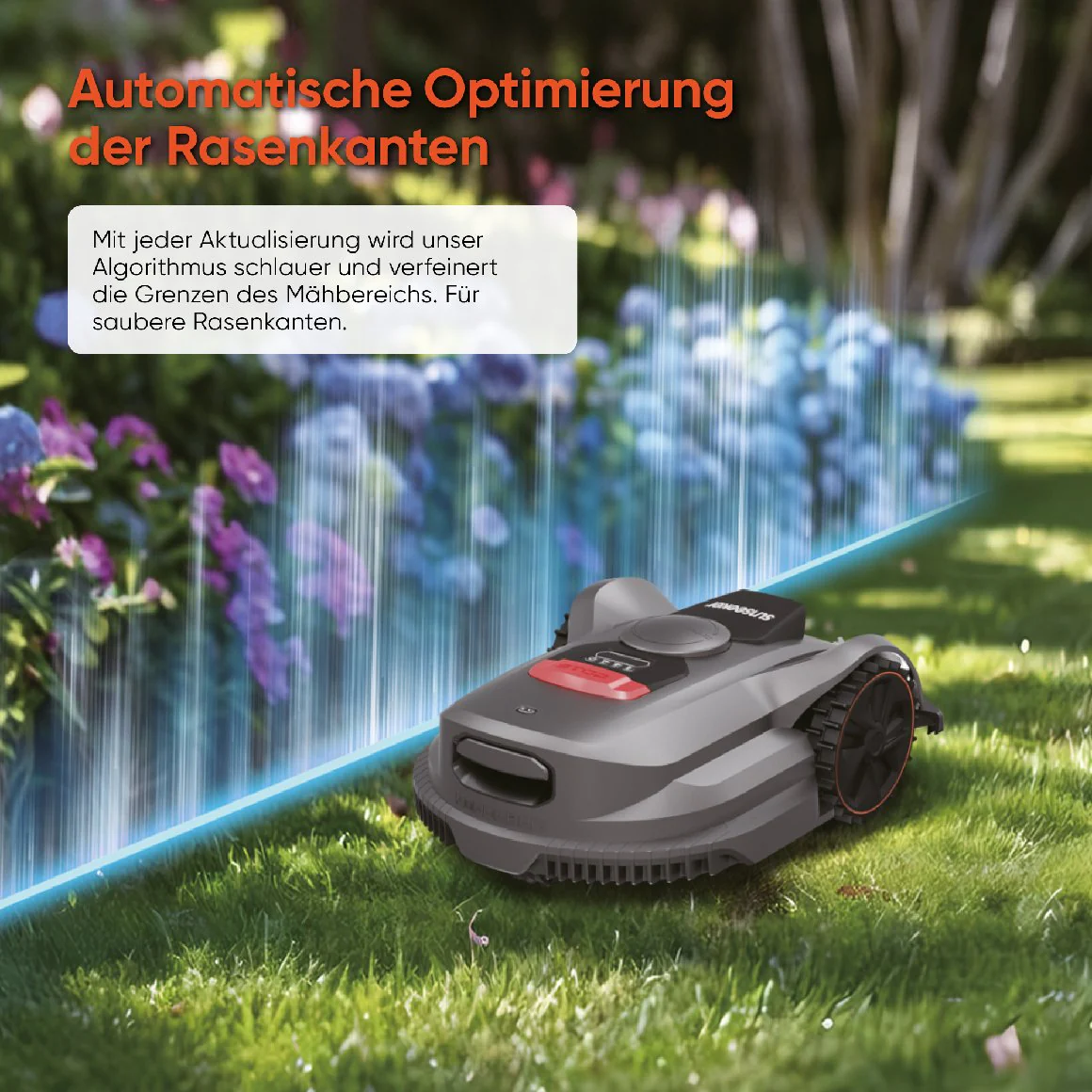 Sunseeker kabelloser Mähroboter Elite X7 Plus - für Sportplätze und Großflächen mit Allradantrieb - Image 3
