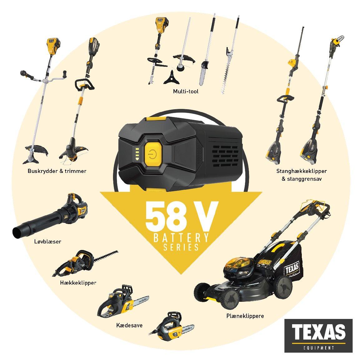 Texas Li-Ion Akku Kombi-System BMZ 5800 - ohne Akku und Ladegerät - Image 9