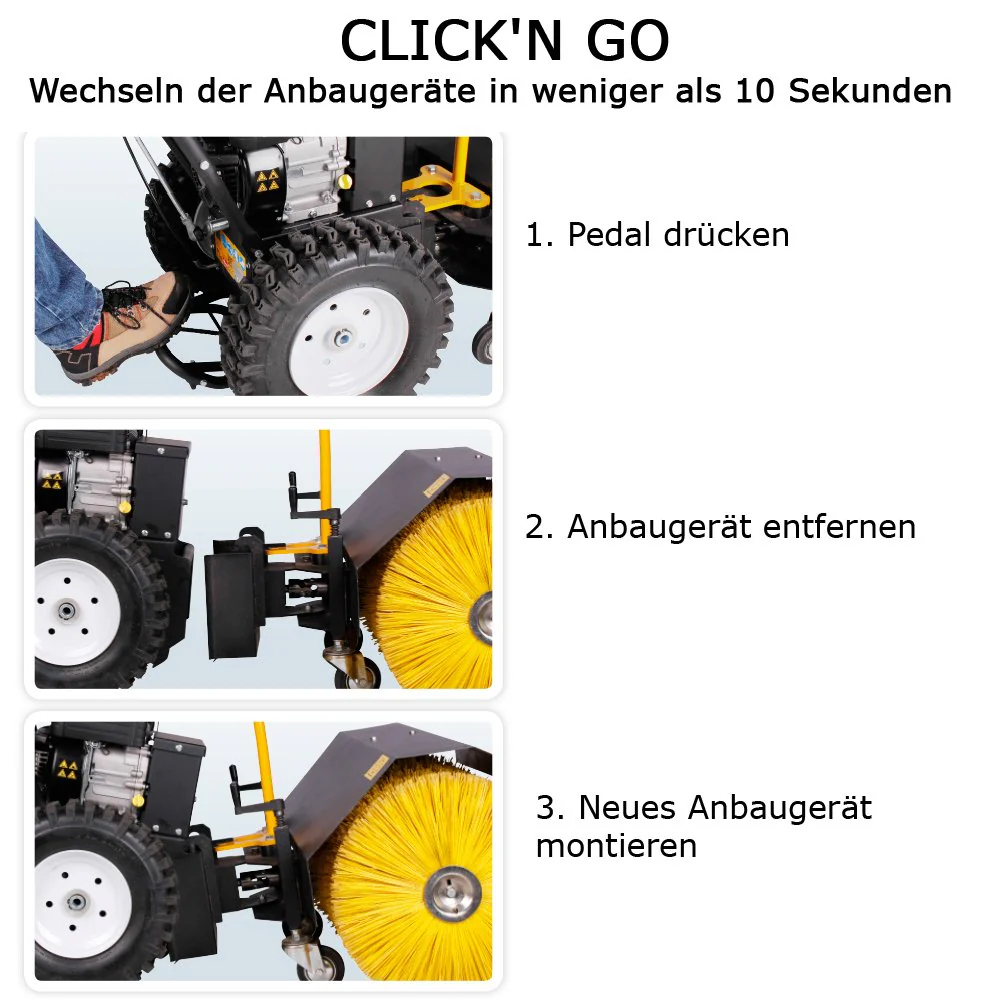 Texas Multimaschine COMBI 800B (Grundgerät) B&S Motor - Image 3