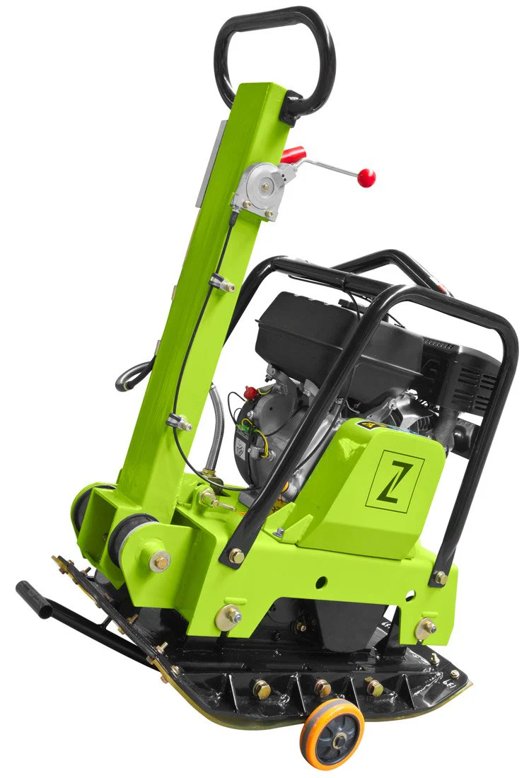 Zipper Rüttelplatte ZI-RPE160C inkl. Gummimatte u. Fahrwerk - Image 3